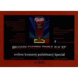 Trenčín - Lanius - Belgian CherryTriple Ale 27 - starší - 0,3 l