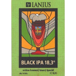 Trenčín - Lanius - Black IPA 18,3 - 0,3 l