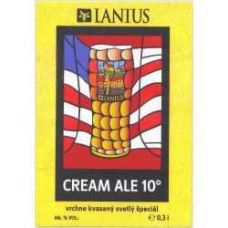 Trenčín - Lanius - Cream Ale 10 - 0,3 l
