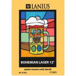 Trenčín - Lanius - Bohemian Lager 12 - 0,3 l