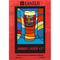 Trenčín - Lanius - Amber Lager 12 B - 0,3 l
