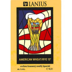 Trenčín - Lanius - American Wheat_Rye 13  - 0,3 l