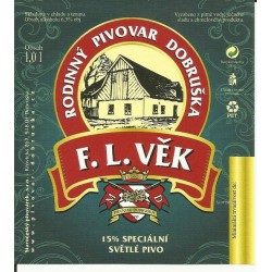 Dobruška - Pivovar Dobruška - F.L.Věk 15 speciální světlé 1,0 l 1007