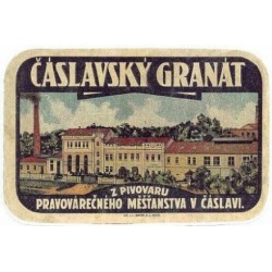 Čáslav - Pivovar pravovarečného měšťanstva v Čáslavi  - Čáslavský granát