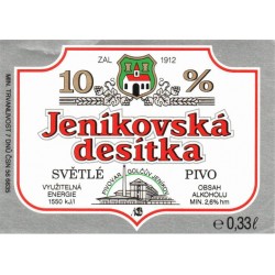 Golčův Jeníkov - pivovar - Jeníkovská desítka