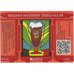 Trenčín - Lanius - Belgian Mulberry Triple Ale 20